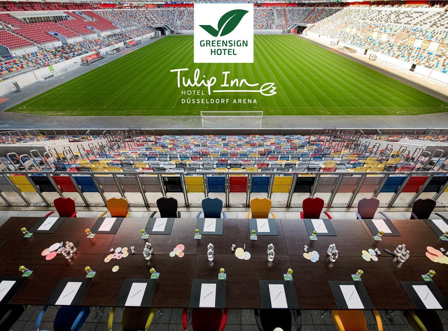 Tulip Inn Hotel Duesseldorf Arena Bagian luar foto